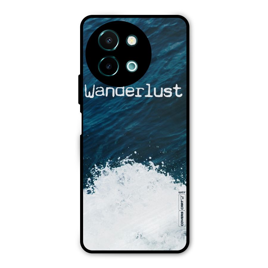 Ocean Wanderlust Metal Back Case for Vivo Y58
