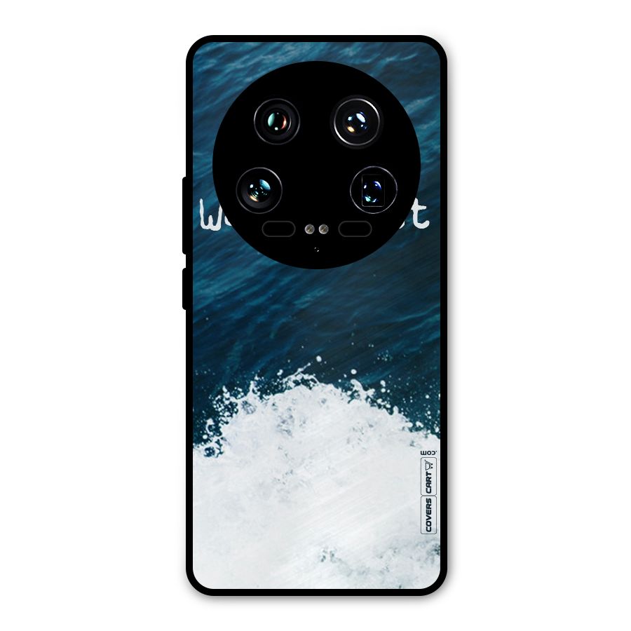 Ocean Wanderlust Metal Back Case for Xiaomi 14 Ultra