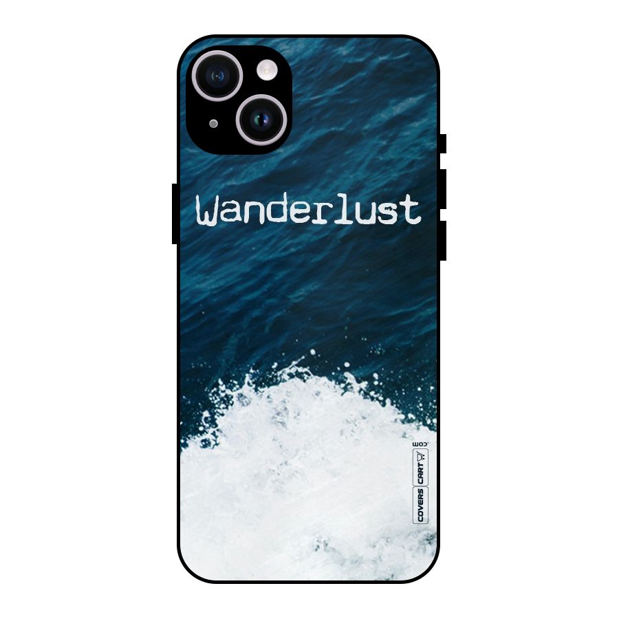 Ocean Wanderlust Metal Back Case for iPhone 14 Plus