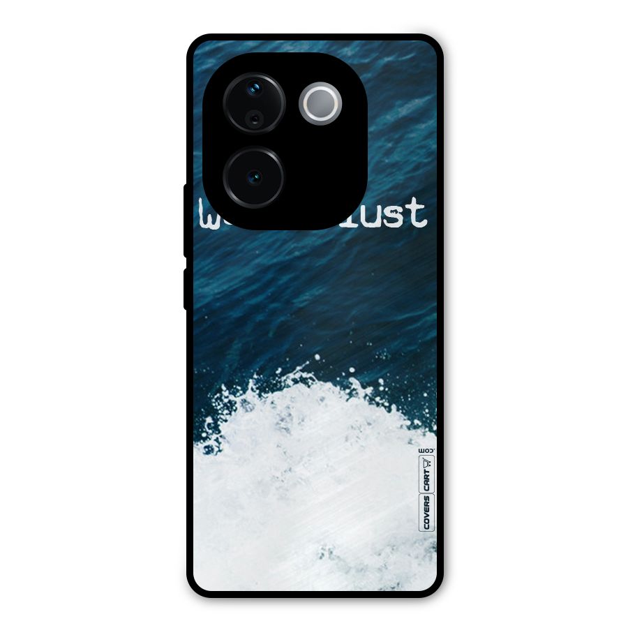 Ocean Wanderlust Metal Back Case for iQOO Z9s Pro