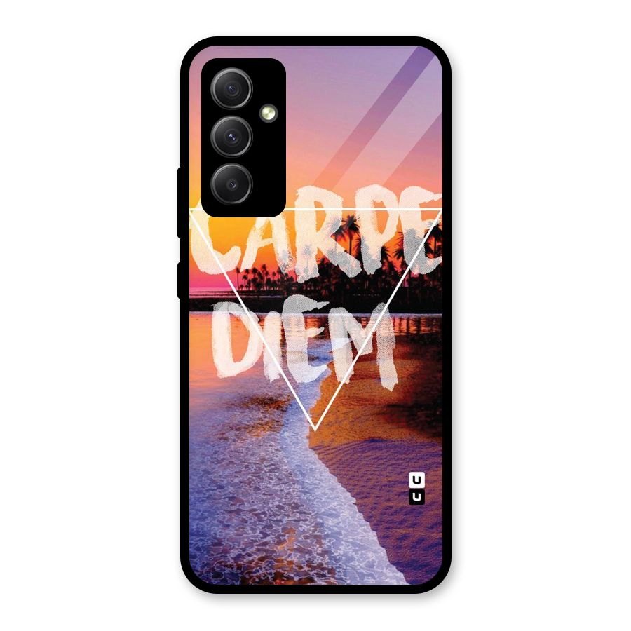 Oceanic Diem Glass Back Case for Galaxy A34