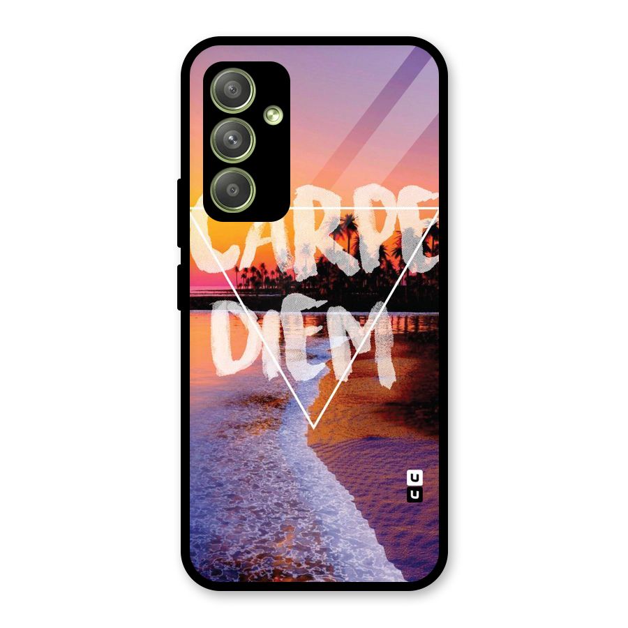 Oceanic Diem Glass Back Case for Galaxy A54
