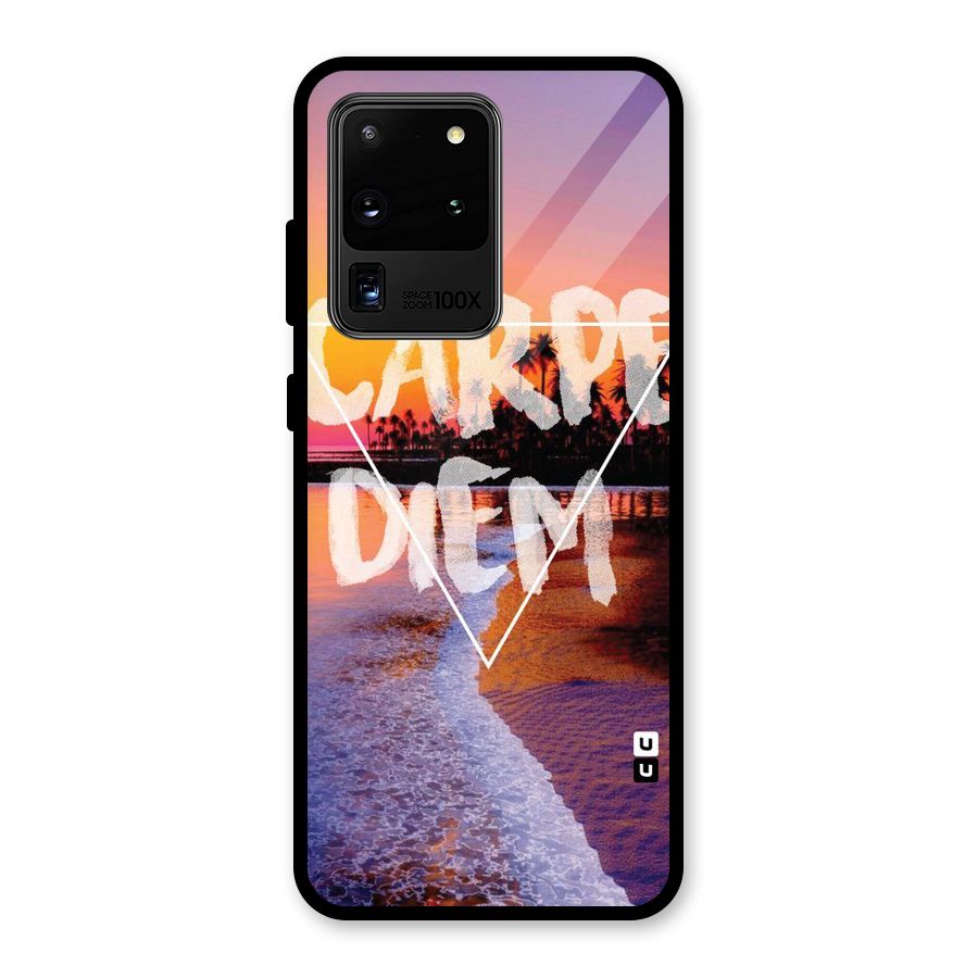 Oceanic Diem Glass Back Case for Galaxy S20 Ultra