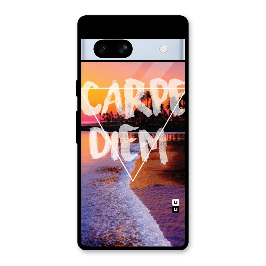 Oceanic Diem Glass Back Case for Google Pixel 7a