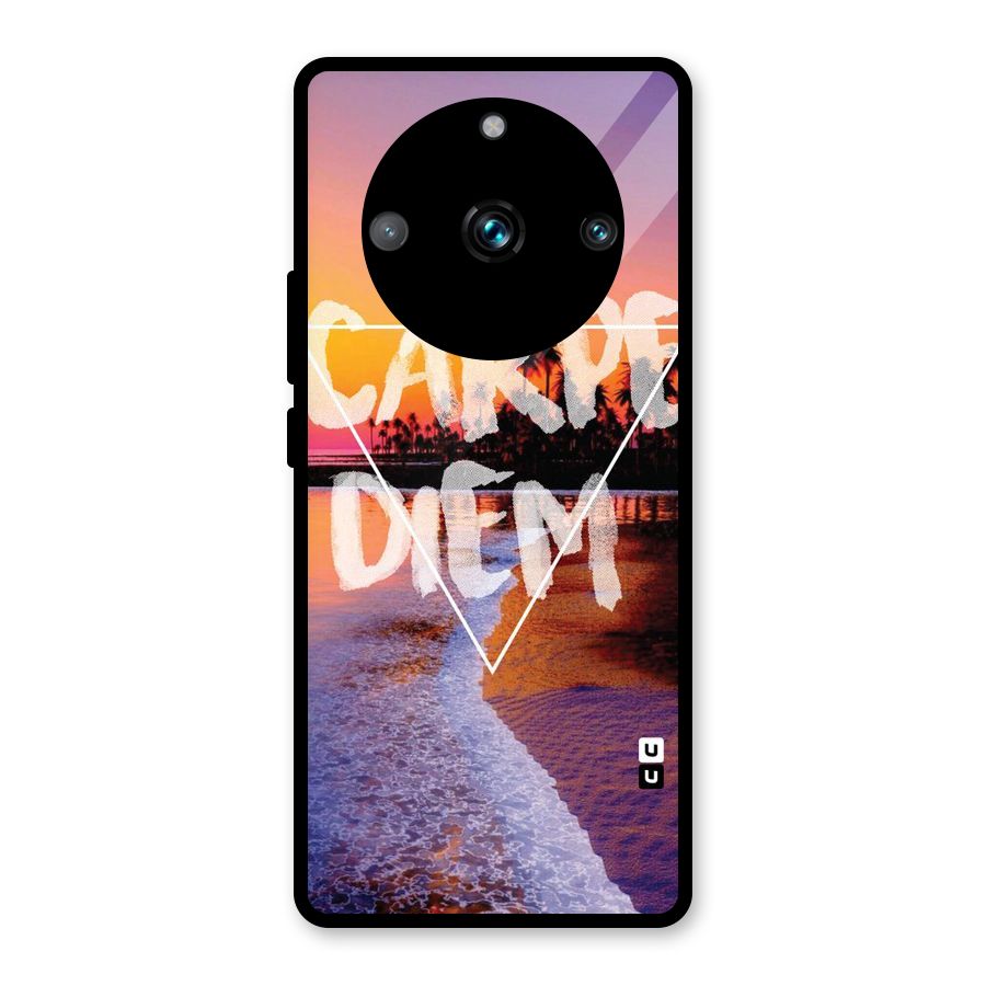 Oceanic Diem Glass Back Case for Realme 11 Pro