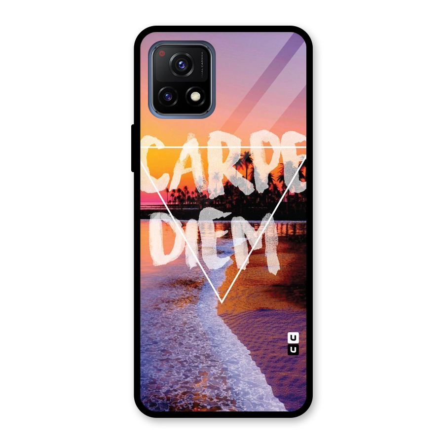 Oceanic Diem Glass Back Case for Vivo Y72 5G
