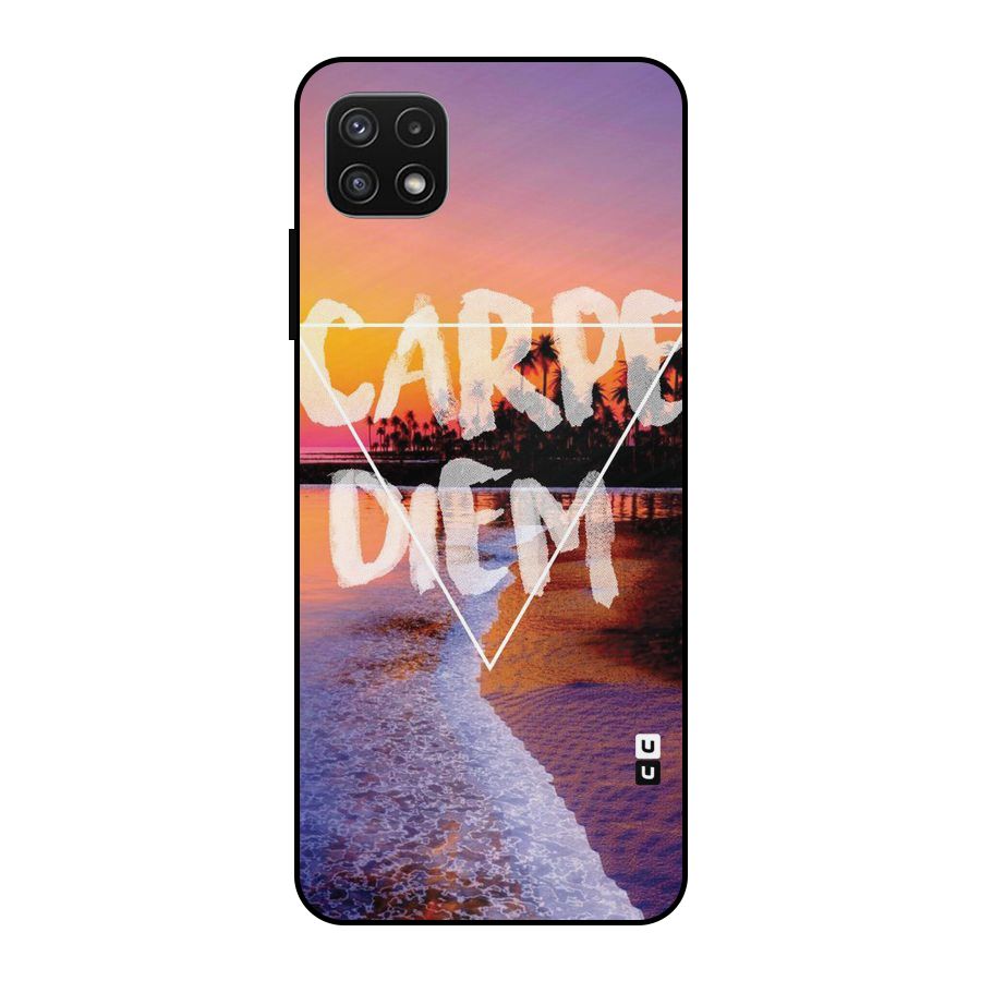 Oceanic Diem Metal Back Case for Galaxy A22 5G