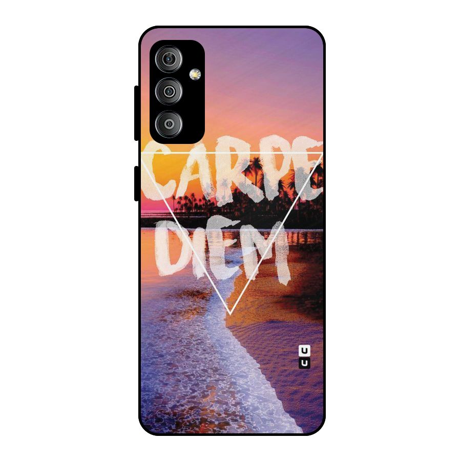 Oceanic Diem Metal Back Case for Galaxy F23
