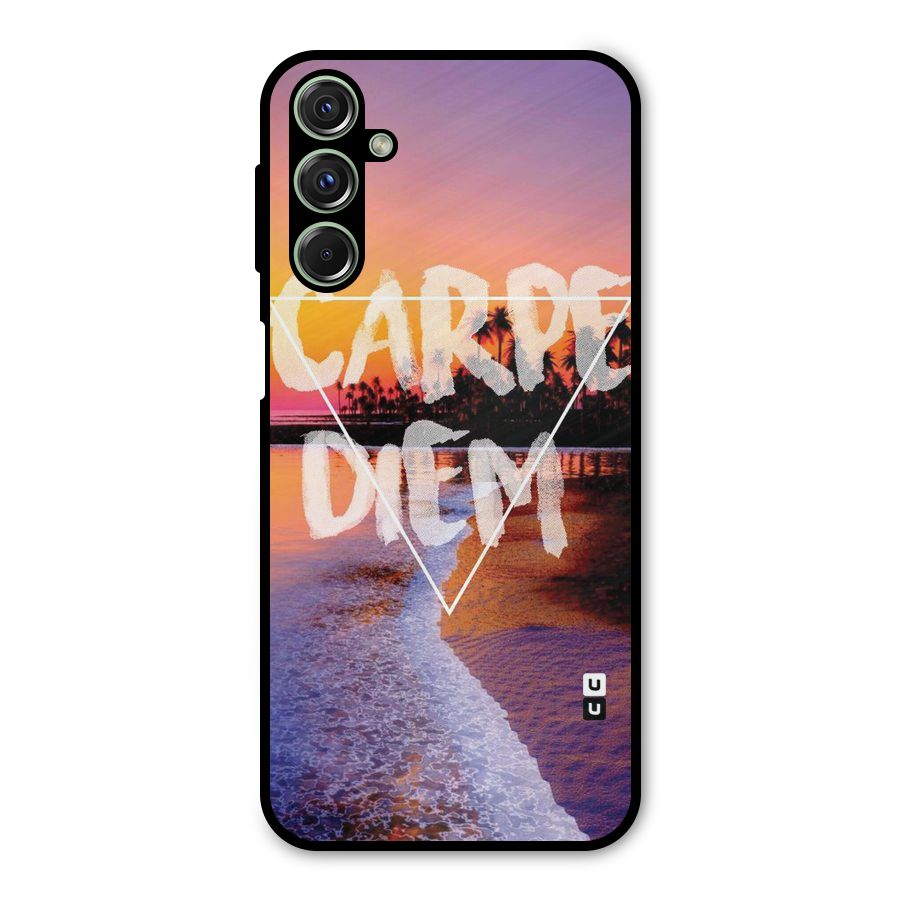 Oceanic Diem Metal Back Case for Galaxy F34