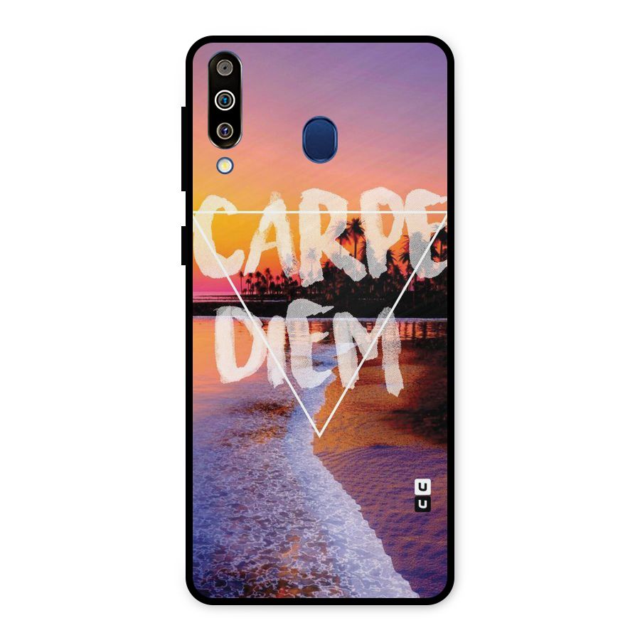 Oceanic Diem Metal Back Case for Galaxy M30