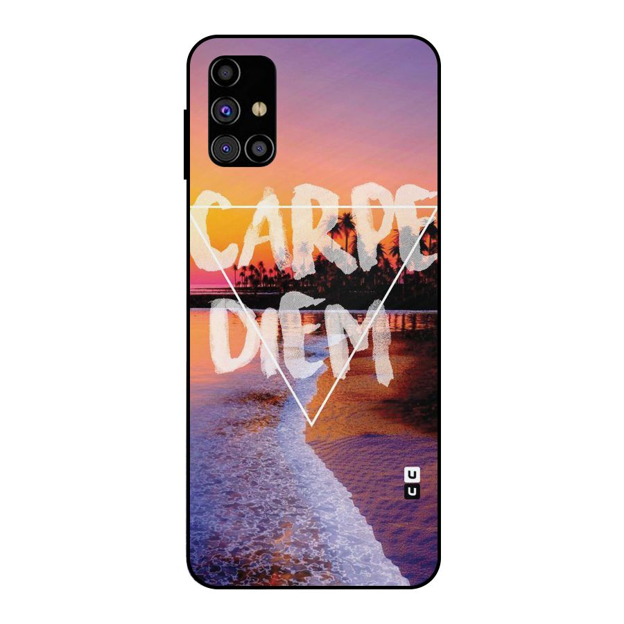 Oceanic Diem Metal Back Case for Galaxy M31s