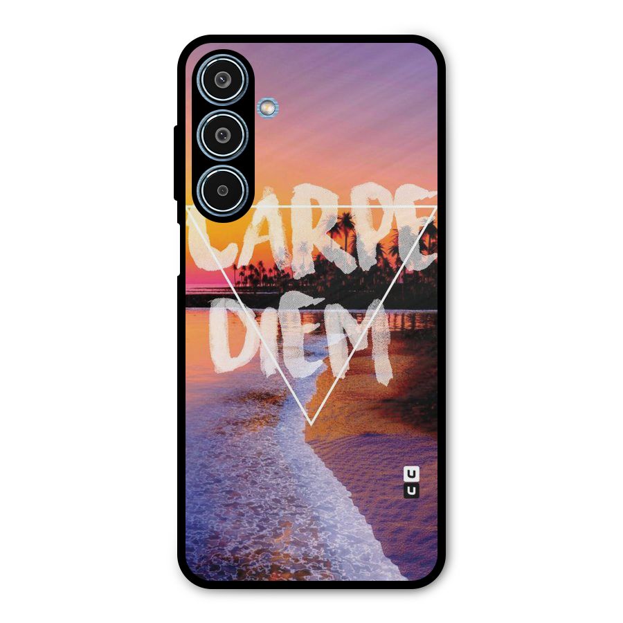 Oceanic Diem Metal Back Case for Galaxy M35