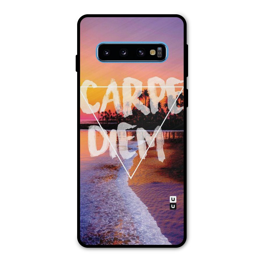Oceanic Diem Metal Back Case for Galaxy S10