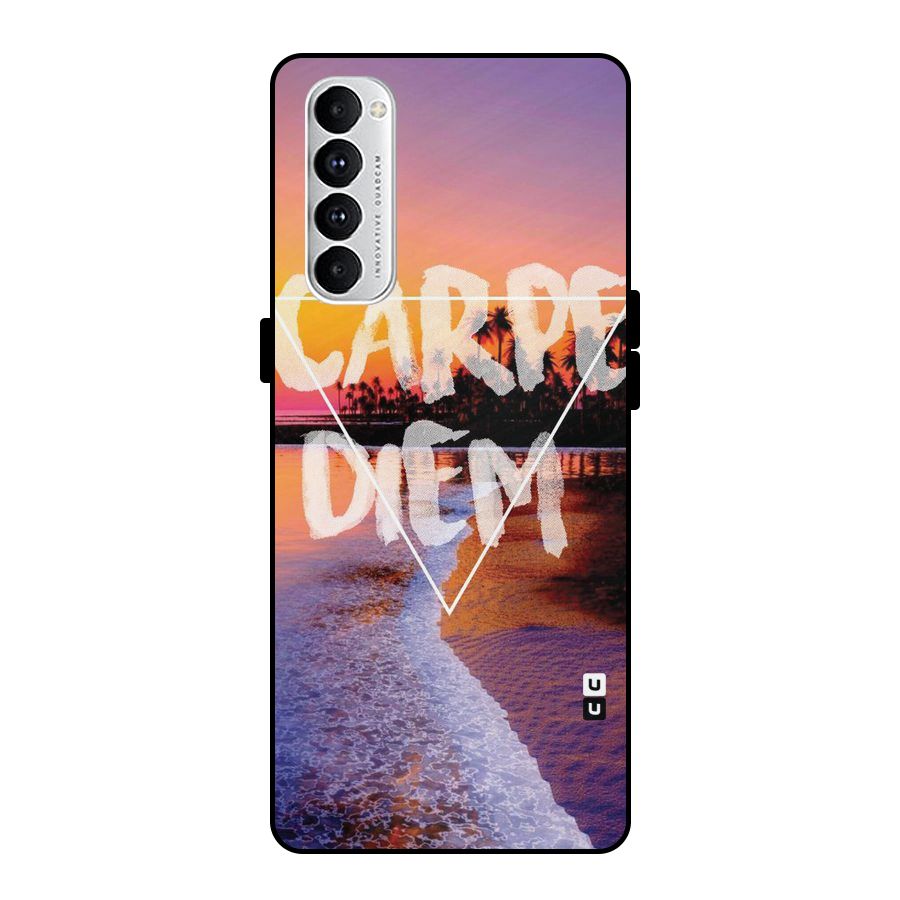 Oceanic Diem Metal Back Case for Oppo Reno4 Pro