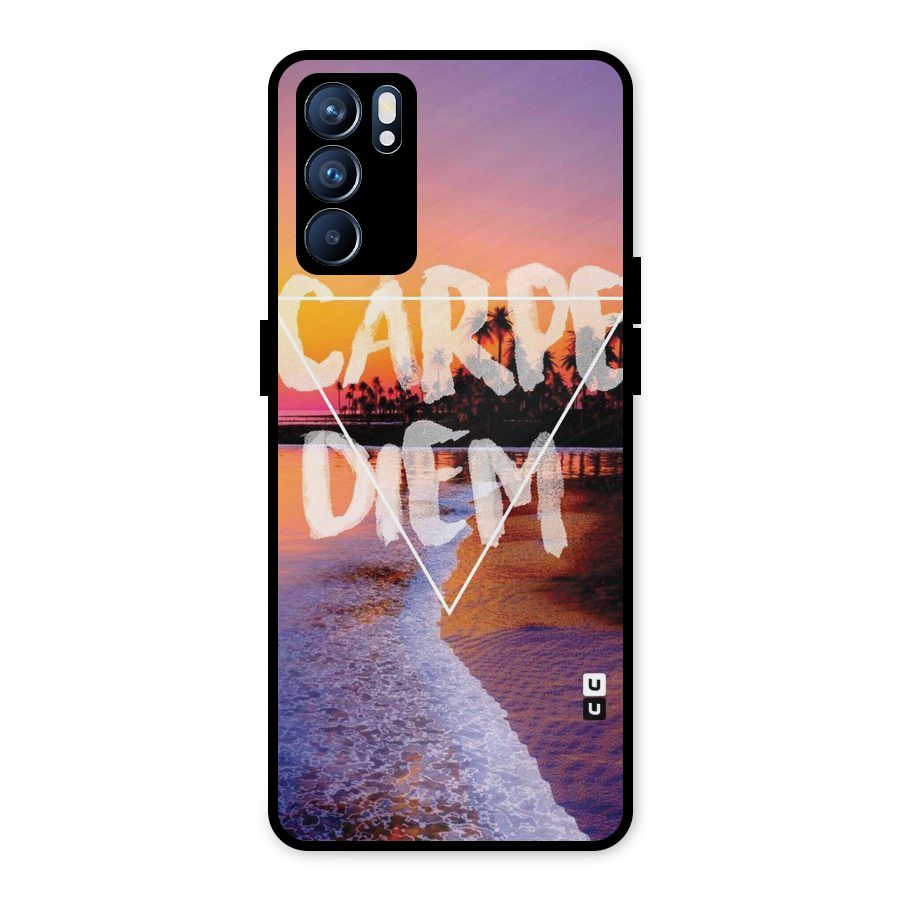 Oceanic Diem Metal Back Case for Oppo Reno6 5G