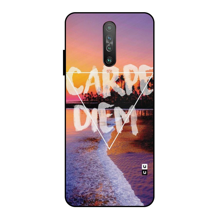 Oceanic Diem Metal Back Case for Poco X2