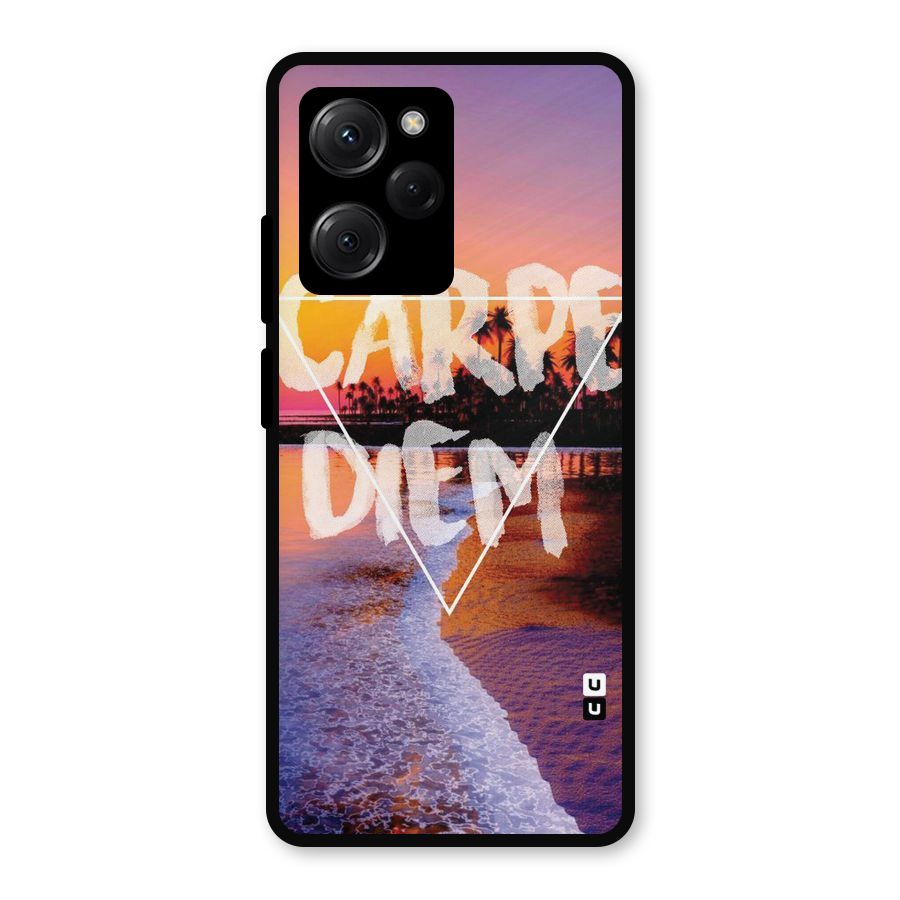 Oceanic Diem Metal Back Case for Poco X5 Pro