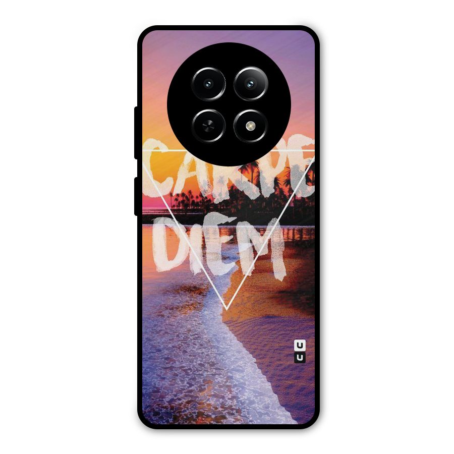Oceanic Diem Metal Back Case for Realme 13