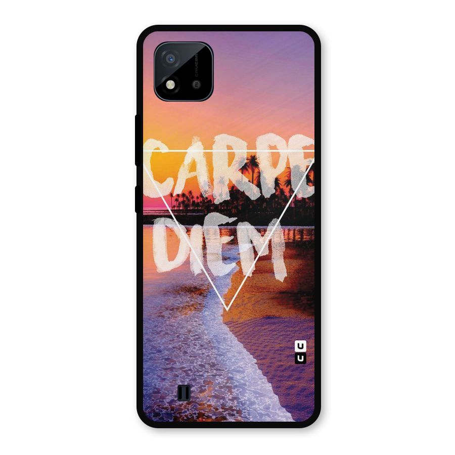 Oceanic Diem Metal Back Case for Realme C11 2021