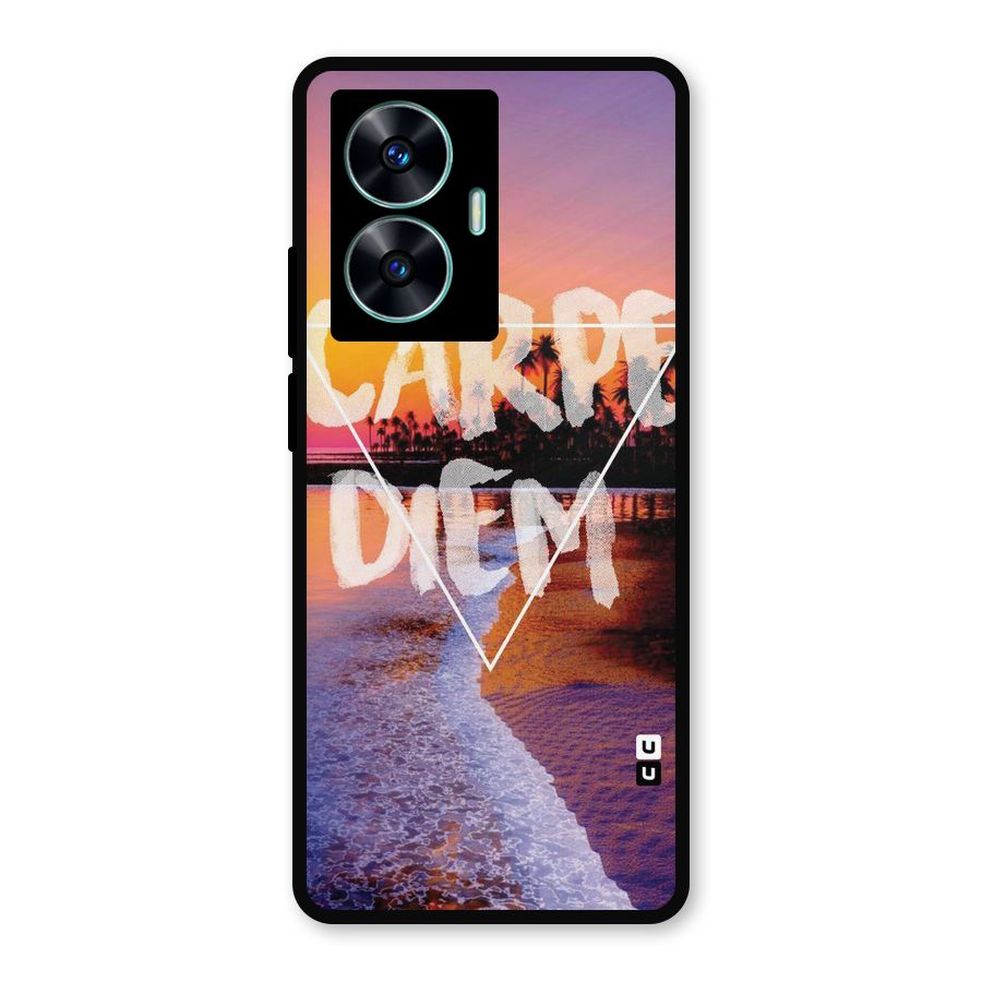 Oceanic Diem Metal Back Case for Realme C55