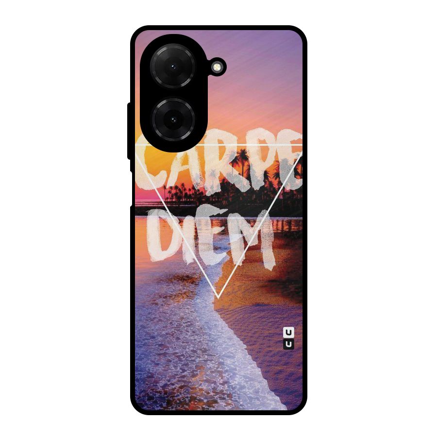 Oceanic Diem Metal Back Case for Redmi A5 4G