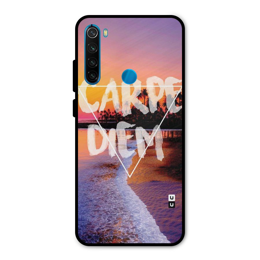 Oceanic Diem Metal Back Case for Redmi Note 8