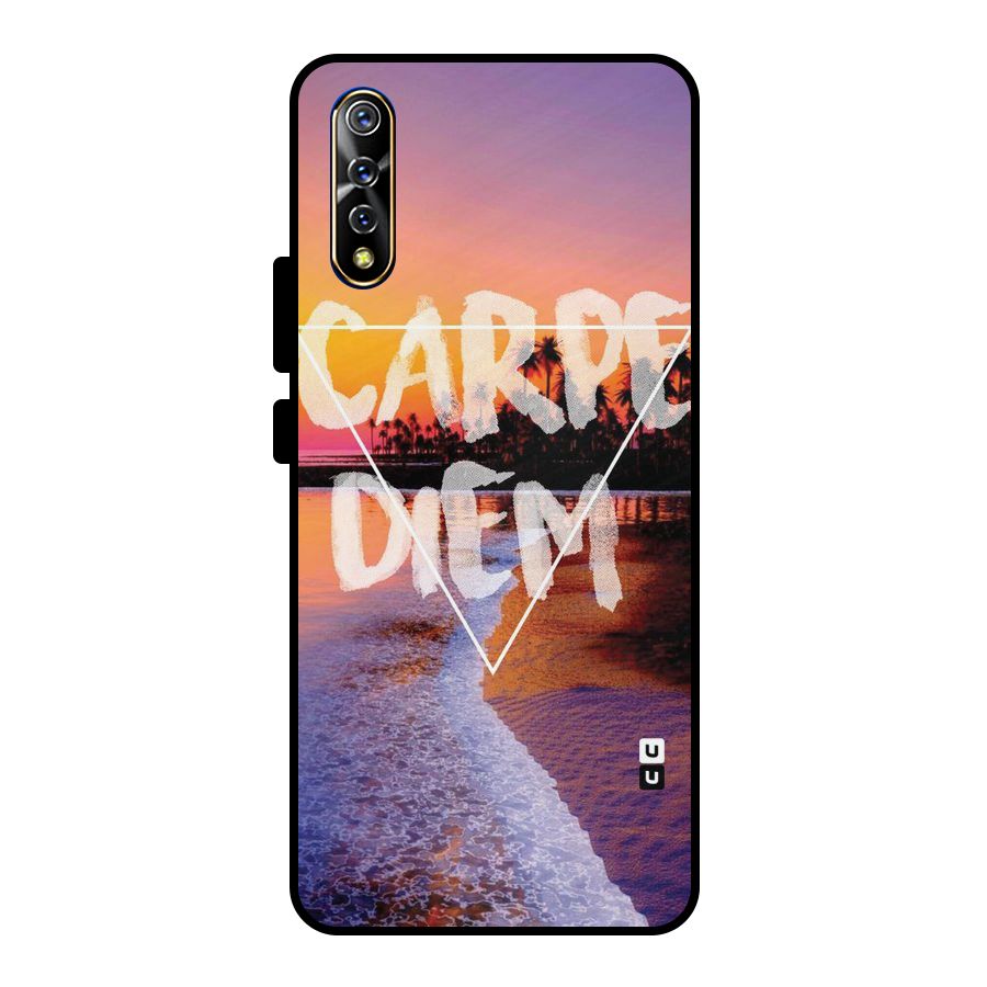 Oceanic Diem Metal Back Case for Vivo S1