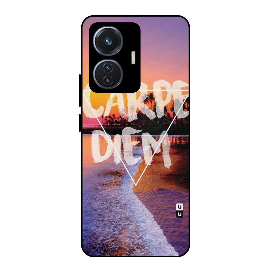 Oceanic Diem Metal Back Case for Vivo T1 44W