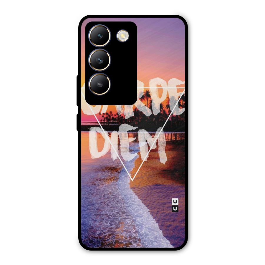 Oceanic Diem Metal Back Case for Vivo T3 5G