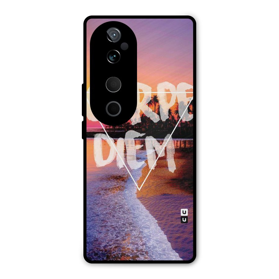 Oceanic Diem Metal Back Case for Vivo T3 Ultra