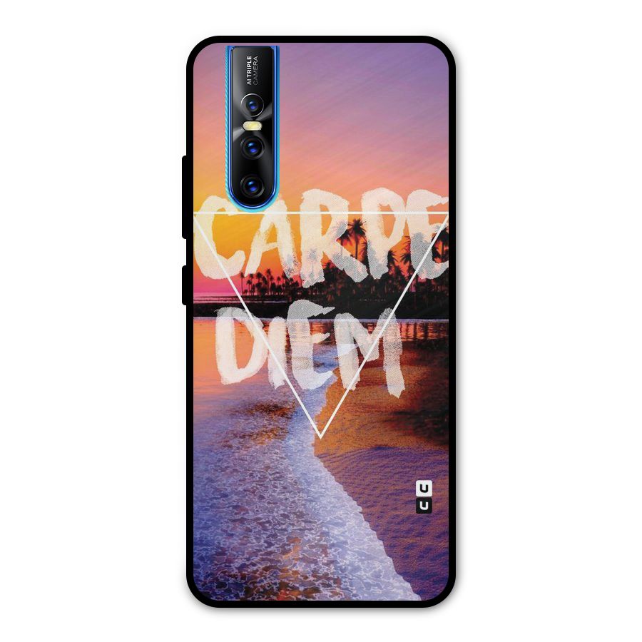 Oceanic Diem Metal Back Case for Vivo V15 Pro