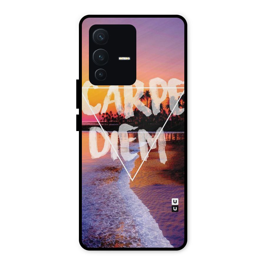 Oceanic Diem Metal Back Case for Vivo V23 5G