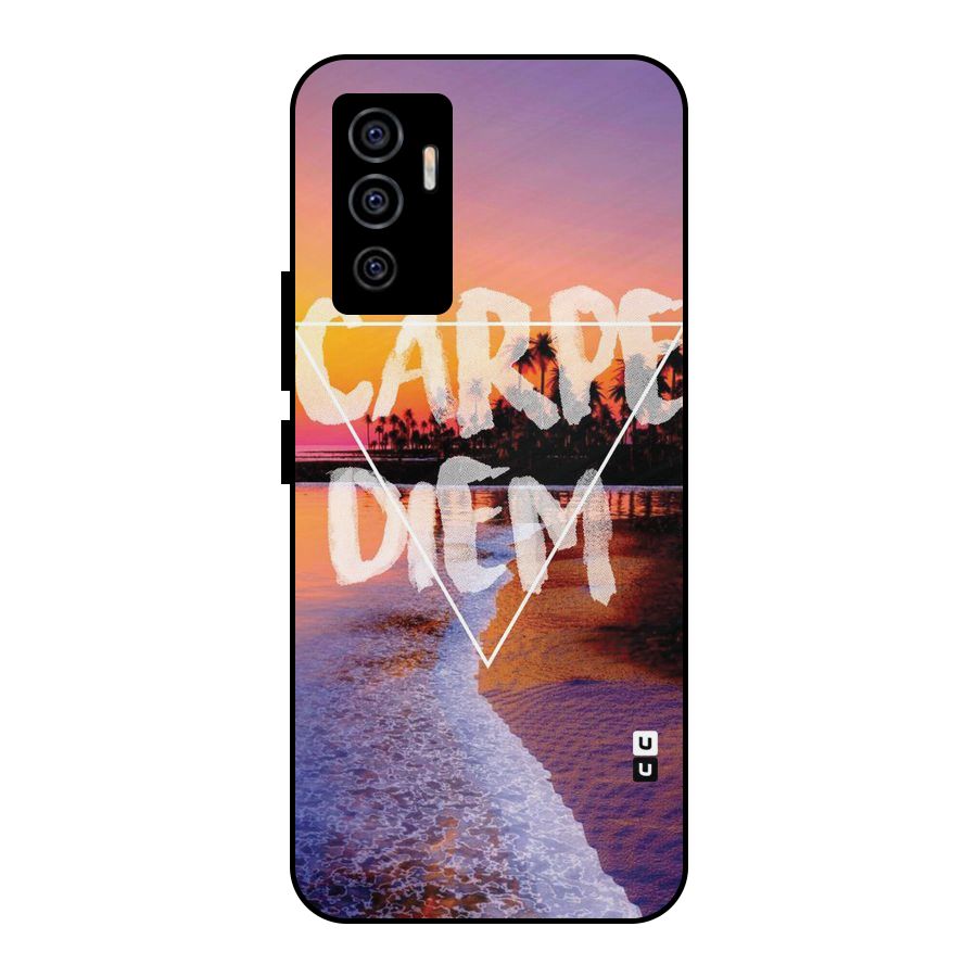 Oceanic Diem Metal Back Case for Vivo V23e