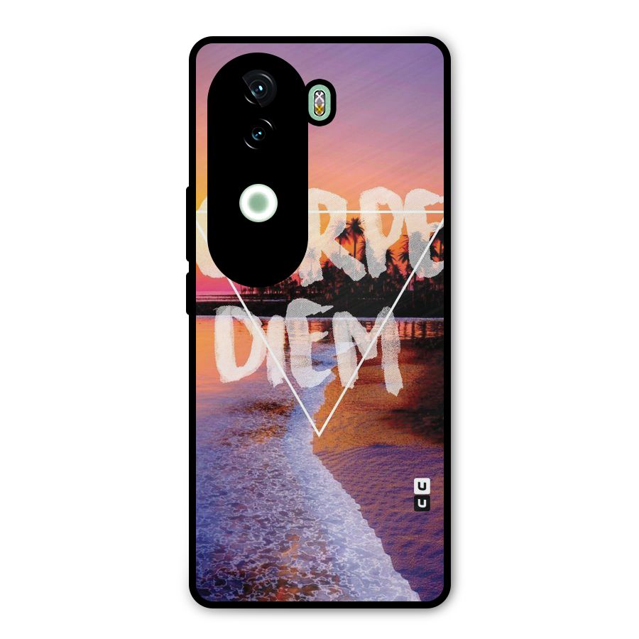 Oceanic Diem Metal Back Case for Vivo V40e