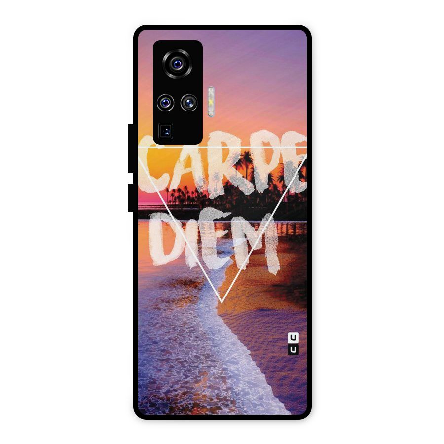Oceanic Diem Metal Back Case for Vivo X50 Pro