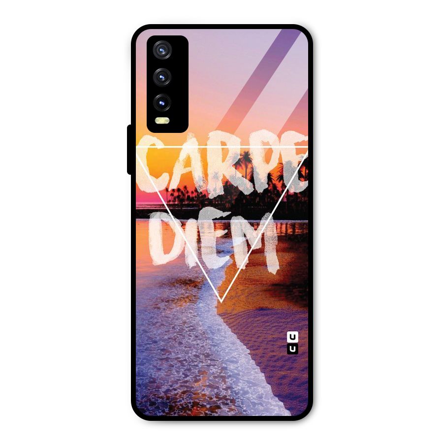 Oceanic Diem Metal Back Case for Vivo Y20