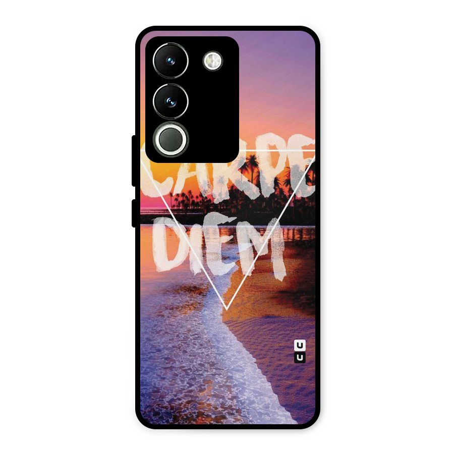 Oceanic Diem Metal Back Case for Vivo Y200