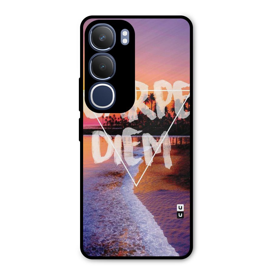 Oceanic Diem Metal Back Case for Vivo Y29