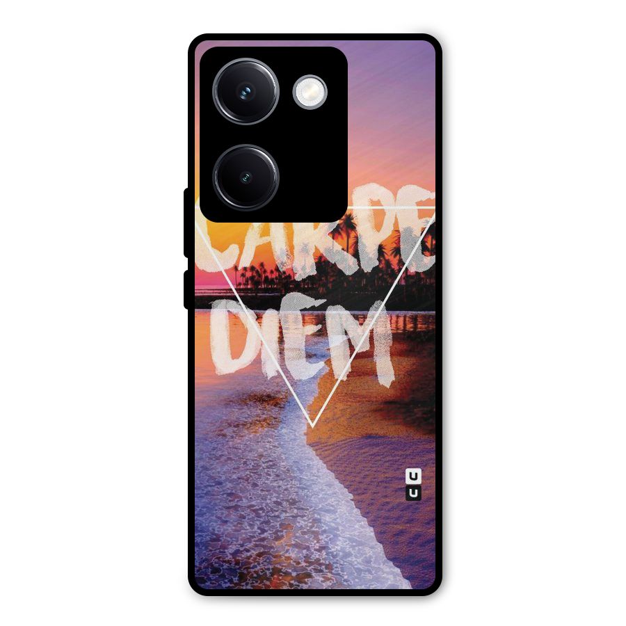Oceanic Diem Metal Back Case for Vivo Y300 Plus