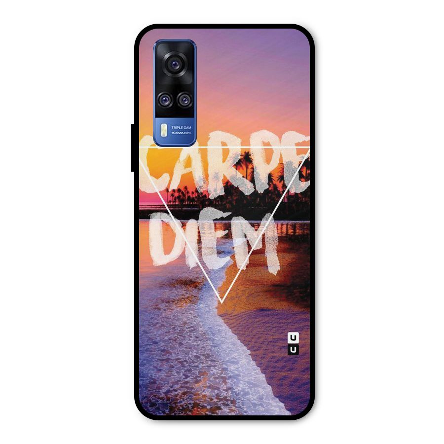 Oceanic Diem Metal Back Case for Vivo Y31