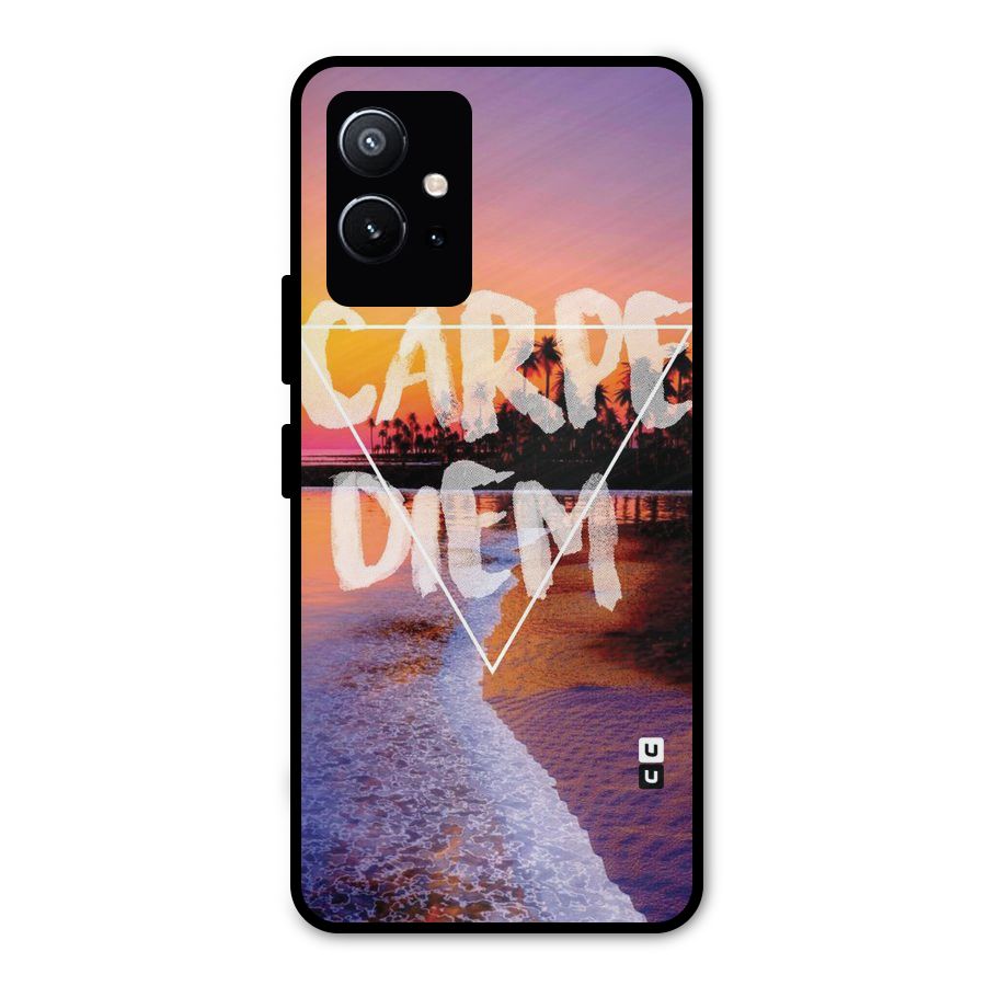 Oceanic Diem Metal Back Case for Vivo Y75 5G