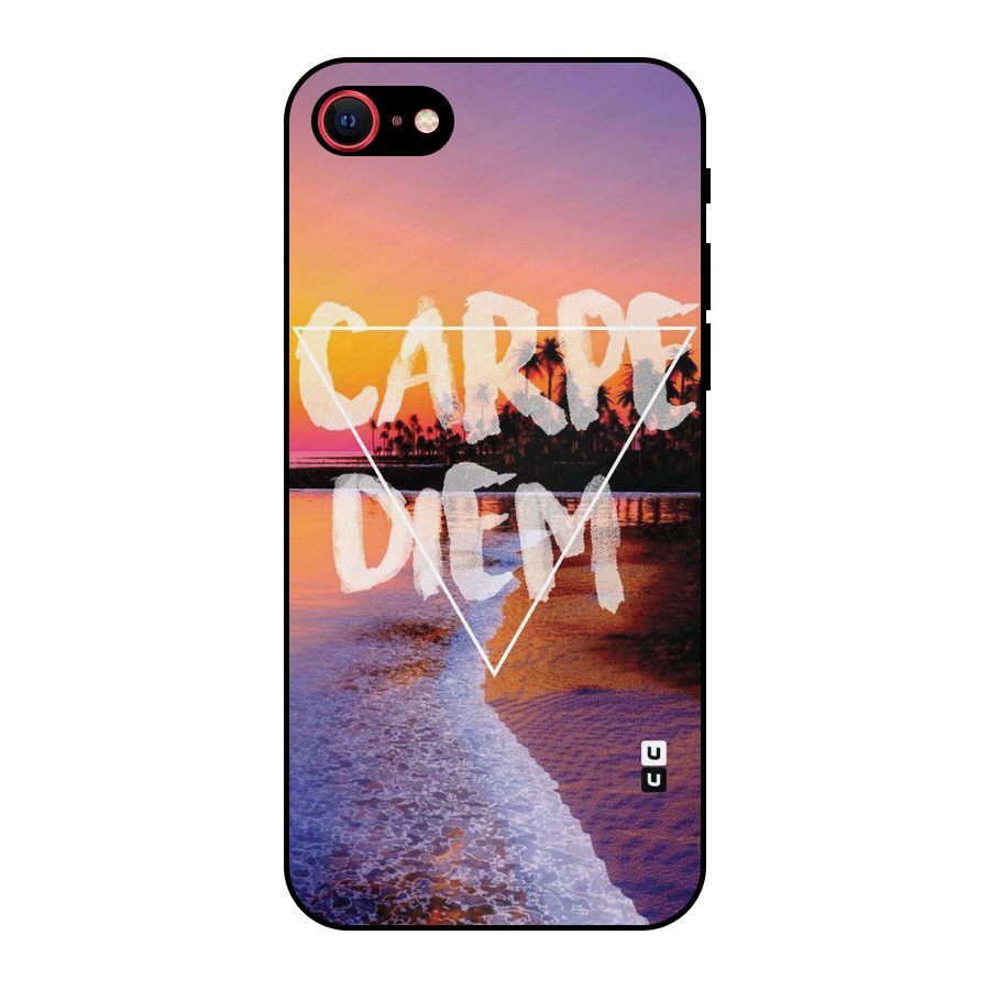 Oceanic Diem Metal Back Case for iPhone 8