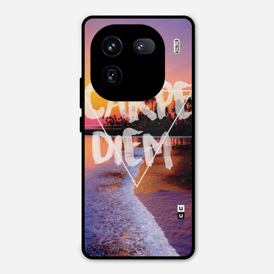 Oceanic Diem Metal Back Case for iQOO 12