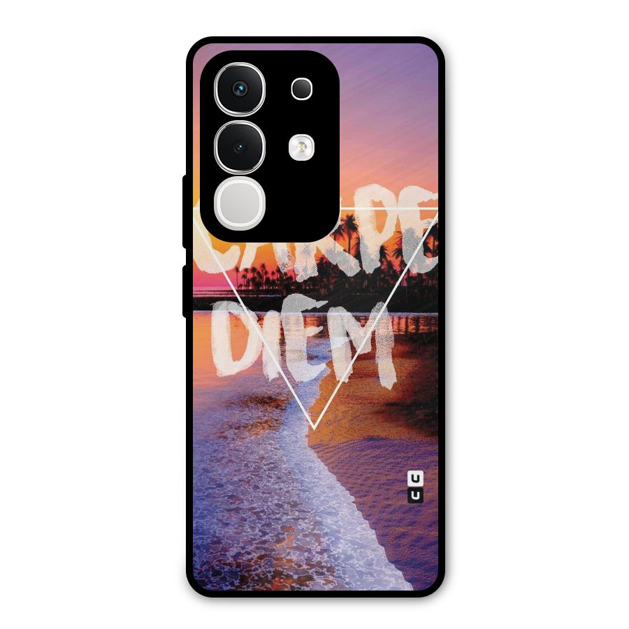 Oceanic Diem Metal Back Case for iQOO Z10x