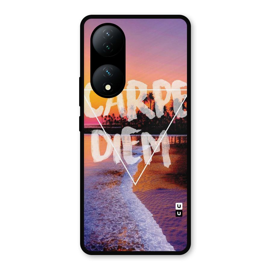 Oceanic Diem Metal Back Case for iQOO Z7s