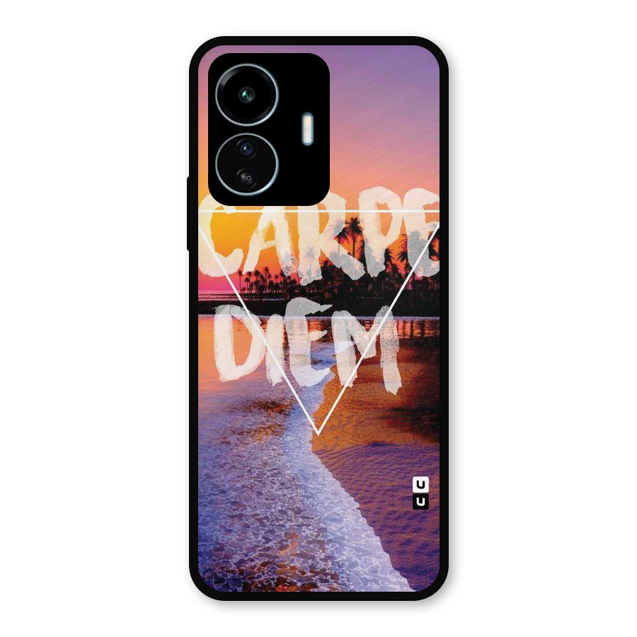 Oceanic Diem Metal Back Case for vivo iQOO Z6 Lite 5G