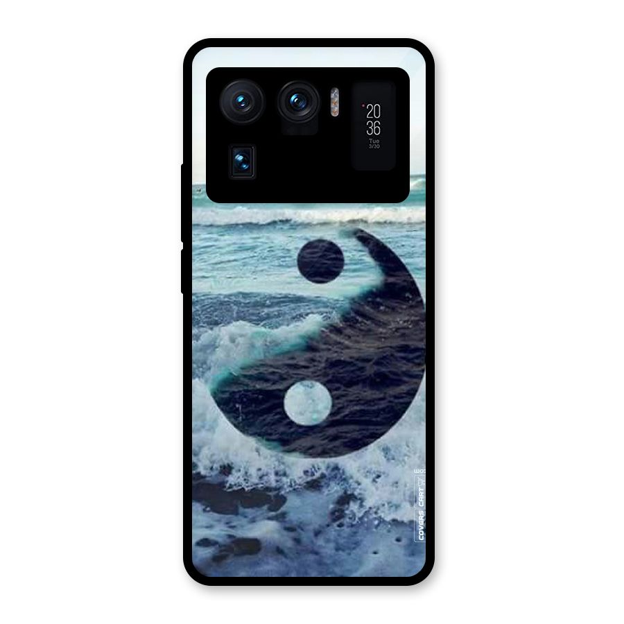 Oceanic Peace Design Glass Back Case for Mi 11 Ultra