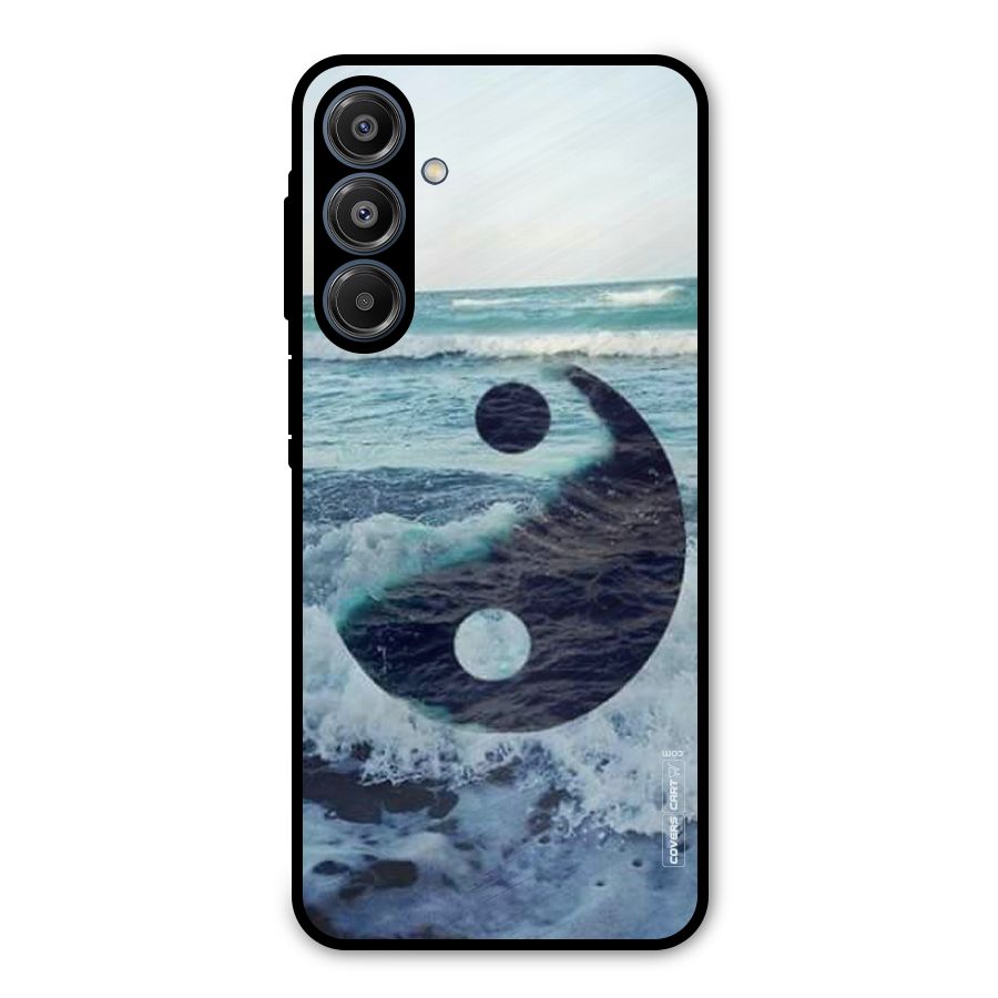 Oceanic Peace Design Metal Back Case for Galaxy A16 5G
