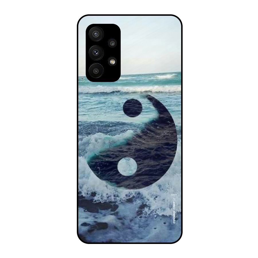 Oceanic Peace Design Metal Back Case for Galaxy A23