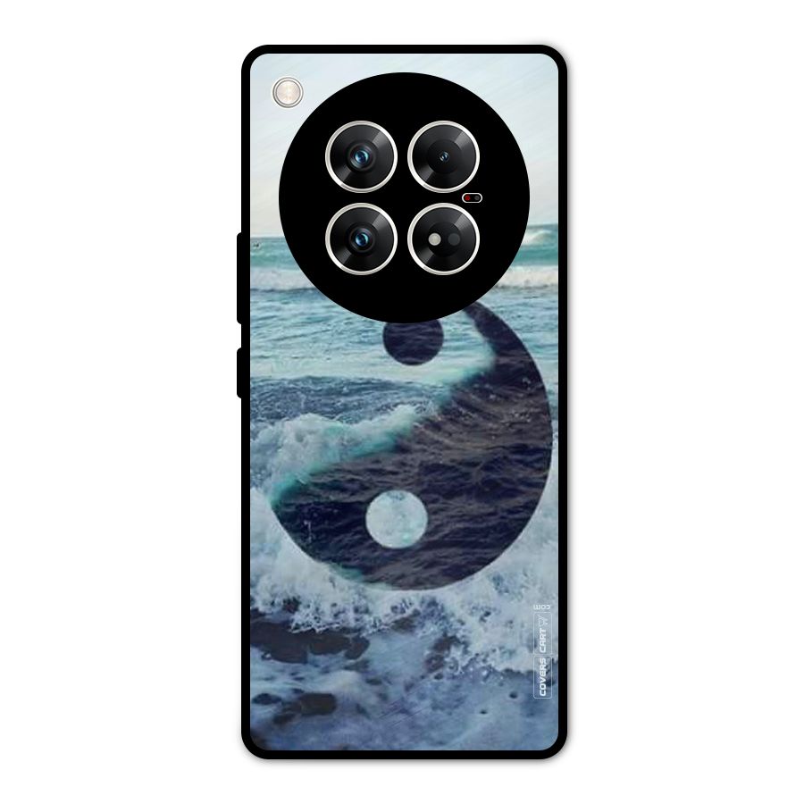 Oceanic Peace Design Metal Back Case for Infinix Zero 40 5G